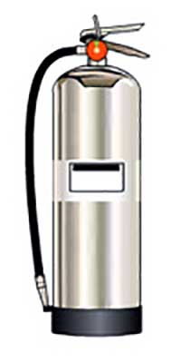 شارژ کپسول آتش نشانی | خرید کپسول آتش نشانی 5 کپسول آتش نشانی آب و فوم