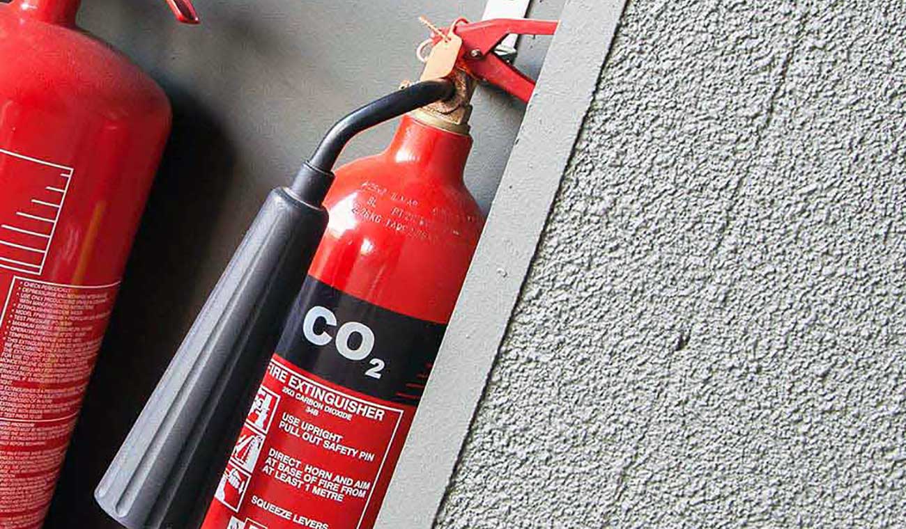کپسول آتش نشانی co2